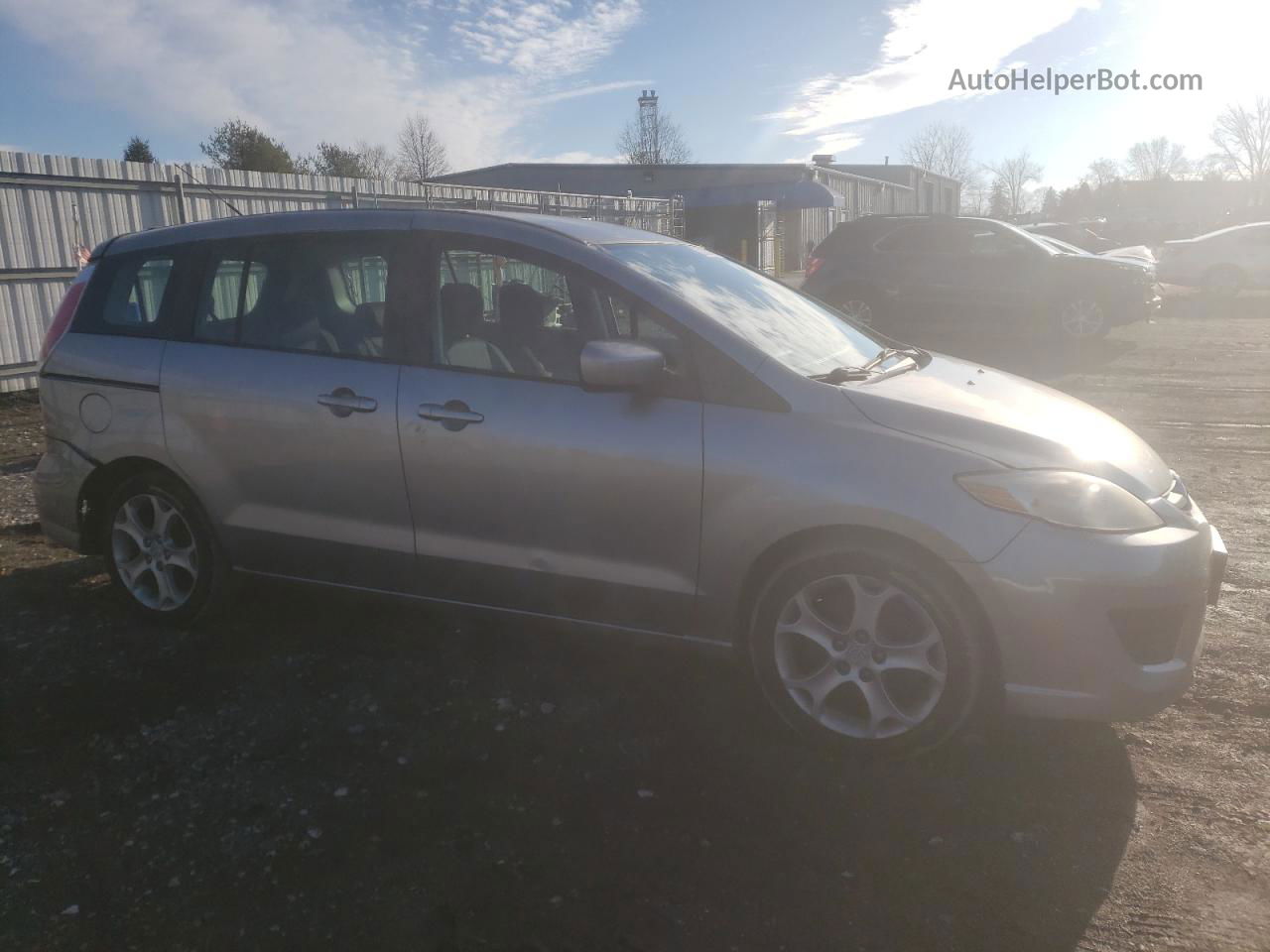 2010 Mazda 5  Silver vin: JM1CR2WL5A0382253