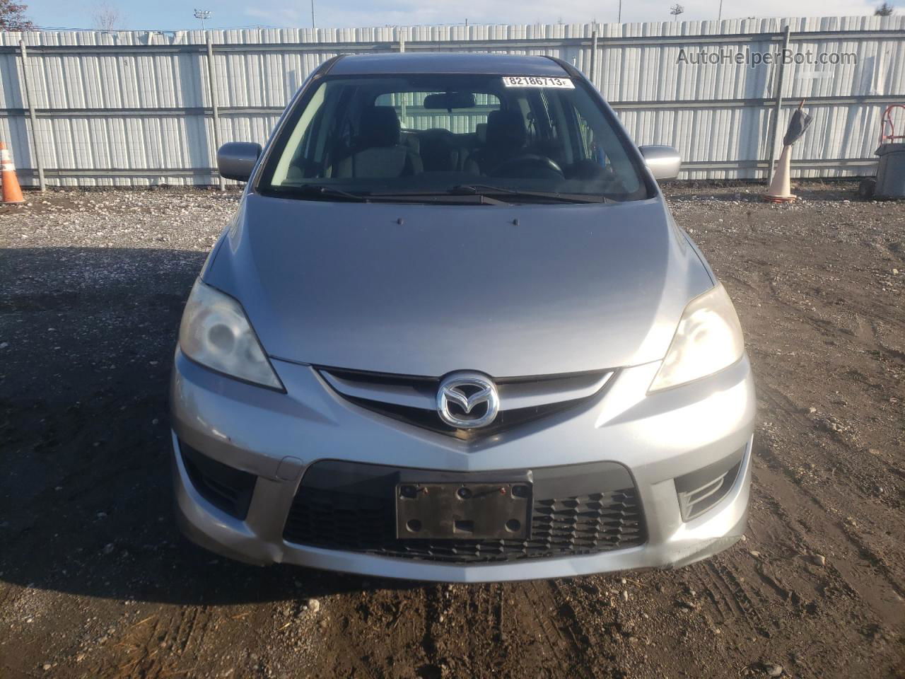 2010 Mazda 5  Silver vin: JM1CR2WL5A0382253