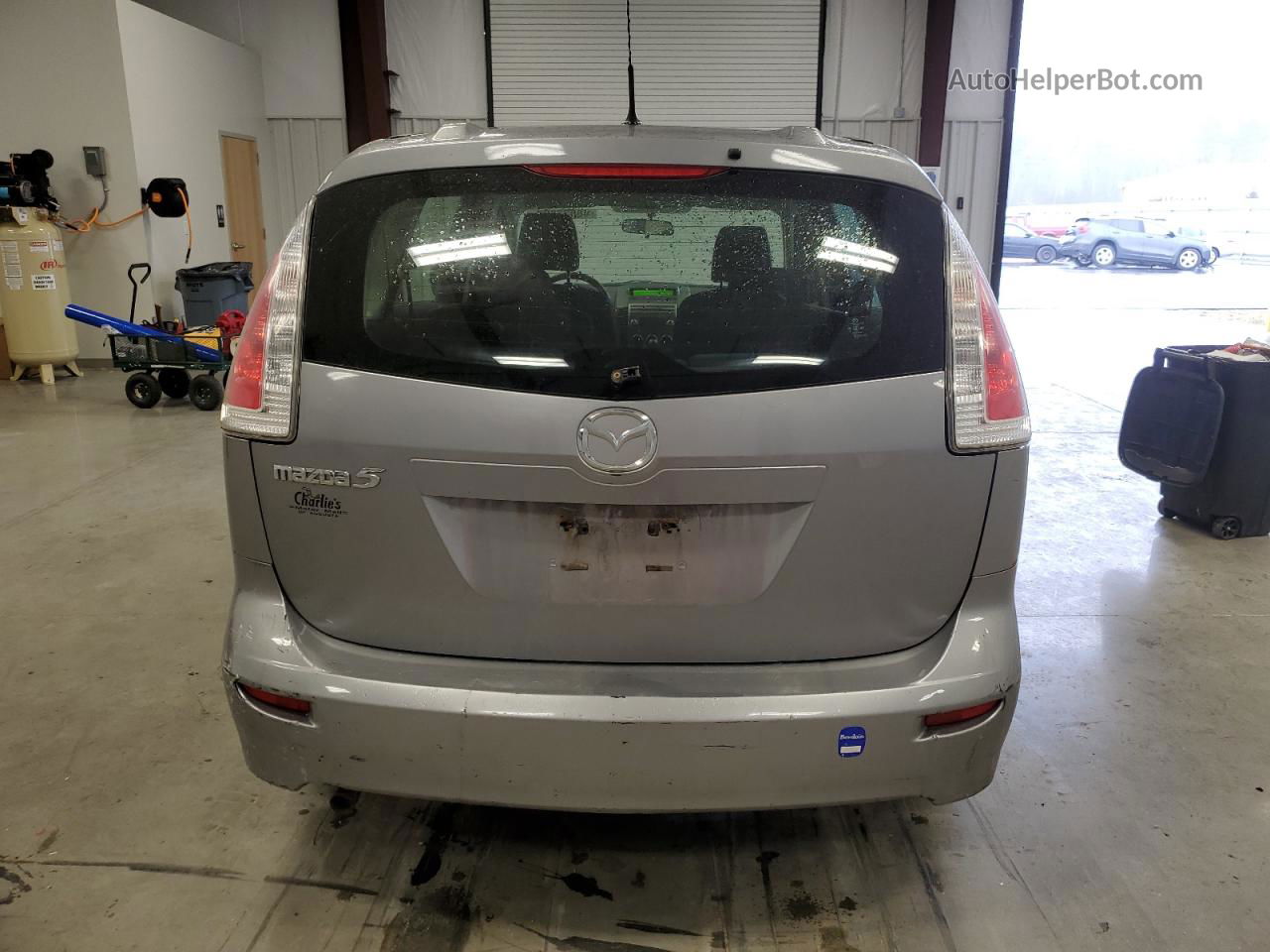 2010 Mazda 5  Silver vin: JM1CR2WL5A0387145