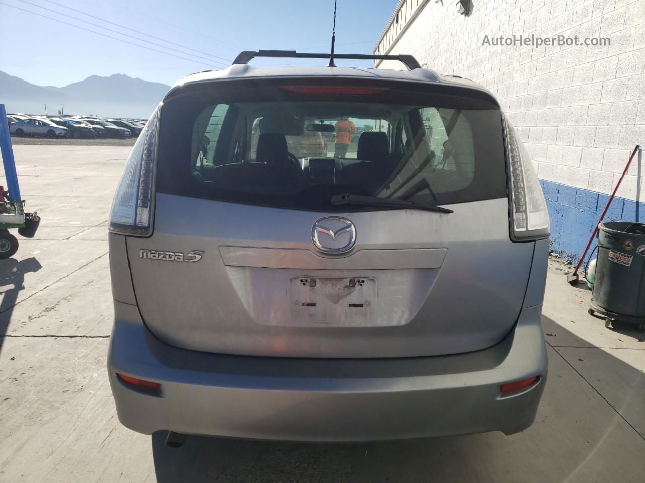 2010 Mazda 5  Серебряный vin: JM1CR2WL6A0363310