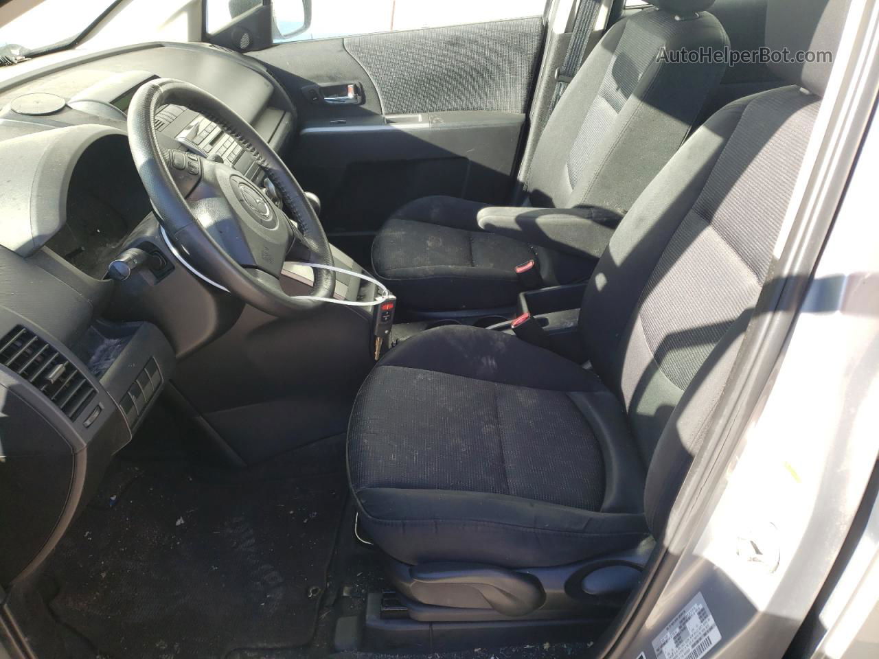 2010 Mazda 5  Серебряный vin: JM1CR2WL6A0363310