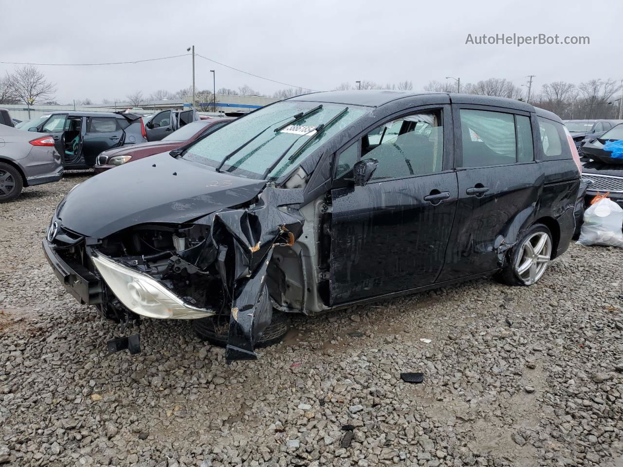 2010 Mazda 5  Black vin: JM1CR2WL6A0367552