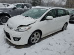 2010 Mazda 5  White vin: JM1CR2WL7A0360562