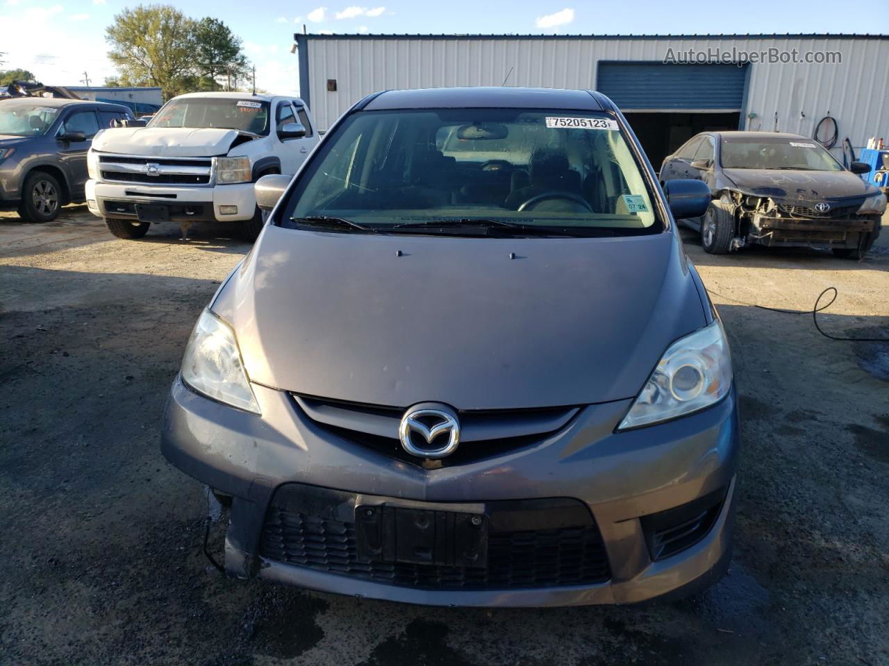 2010 Mazda 5  Серый vin: JM1CR2WL7A0369083