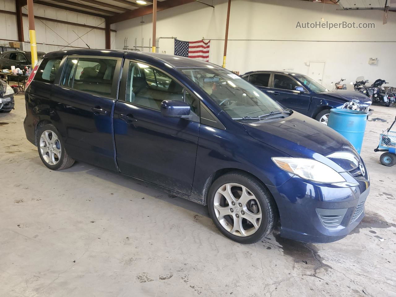 2010 Mazda 5  Синий vin: JM1CR2WL7A0371125