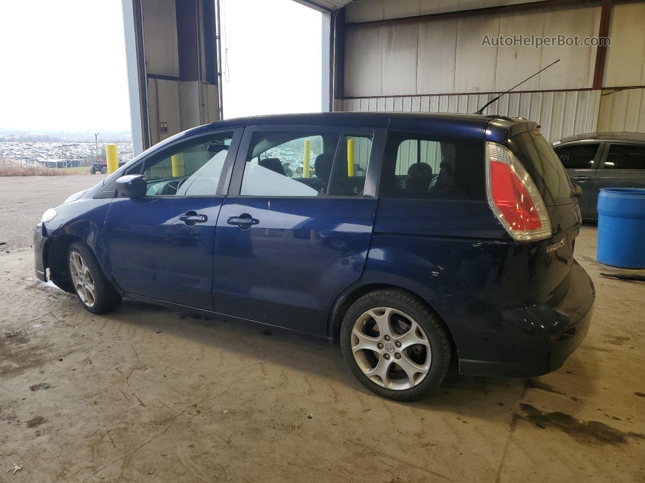 2010 Mazda 5  Blue vin: JM1CR2WL7A0371125