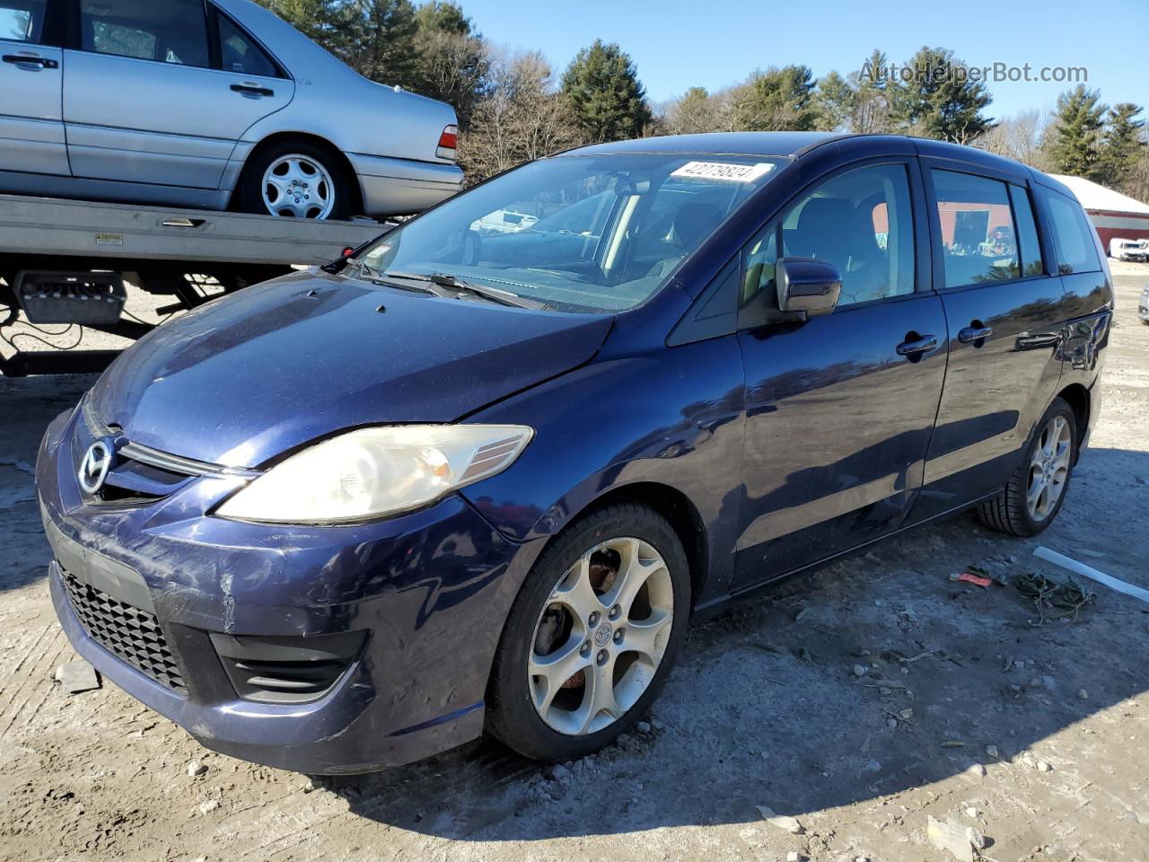 2010 Mazda 5  Синий vin: JM1CR2WL7A0371545