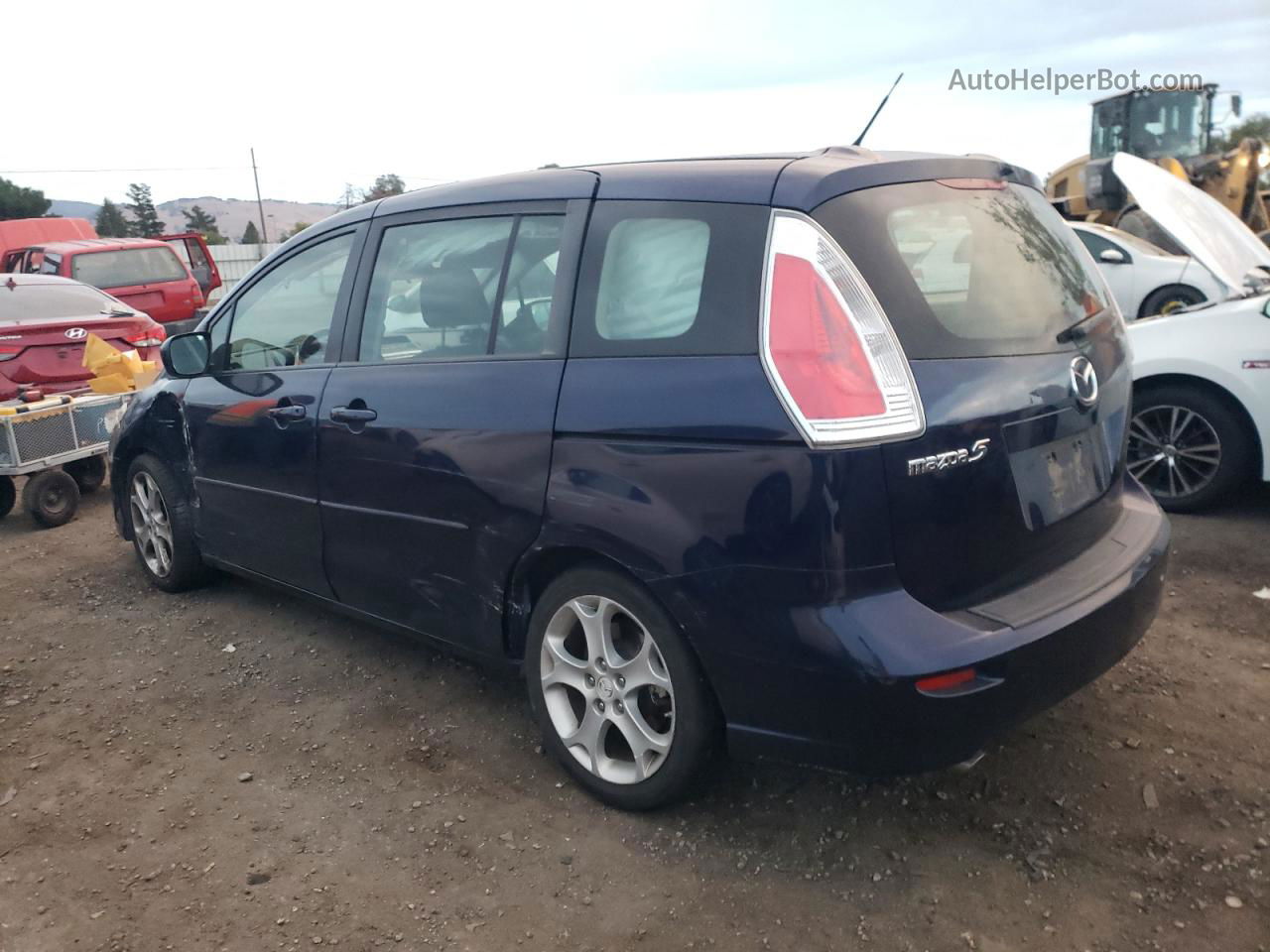 2010 Mazda 5  Blue vin: JM1CR2WL7A0379242