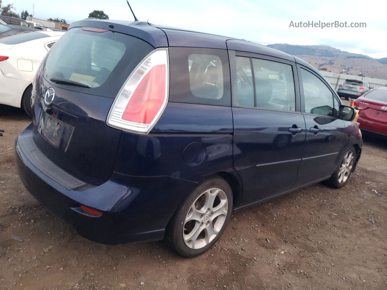 2010 Mazda 5  Blue vin: JM1CR2WL7A0379242