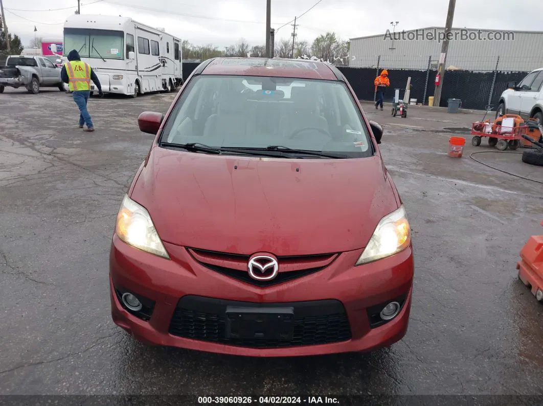 2010 Mazda Mazda5 Grand Touring Красный vin: JM1CR2WL7A0383338