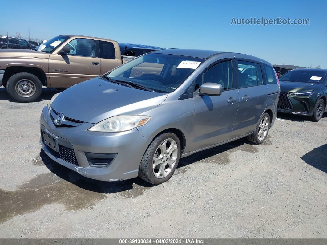 2010 Mazda Mazda5 Sport Silver vin: JM1CR2WL8A0384241