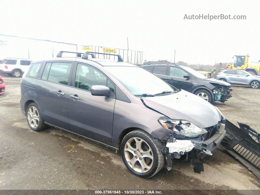 2010 Mazda Mazda5 Grand Touring Gray vin: JM1CR2WL8A0387981