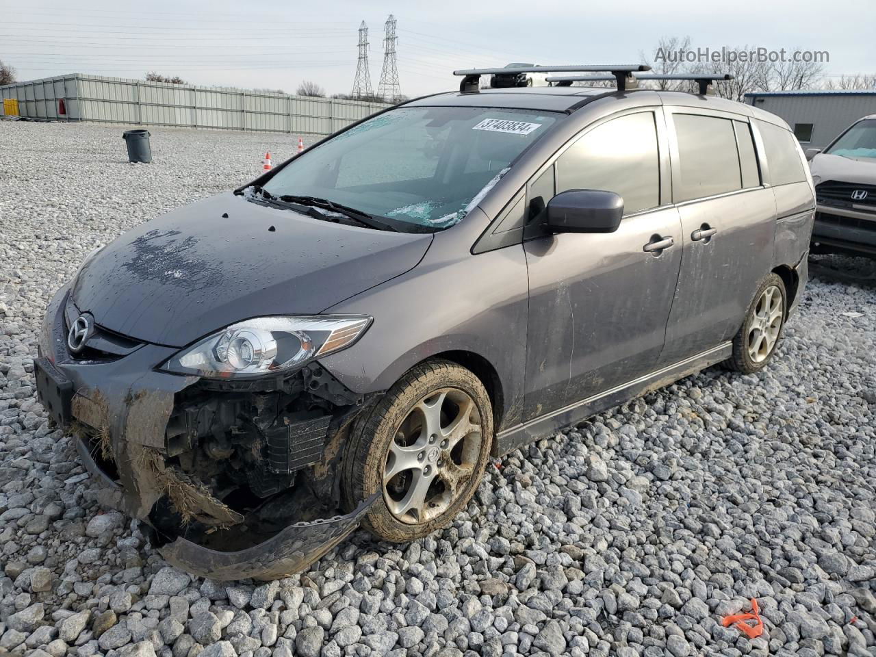 2010 Mazda 5  Gray vin: JM1CR2WL9A0370414