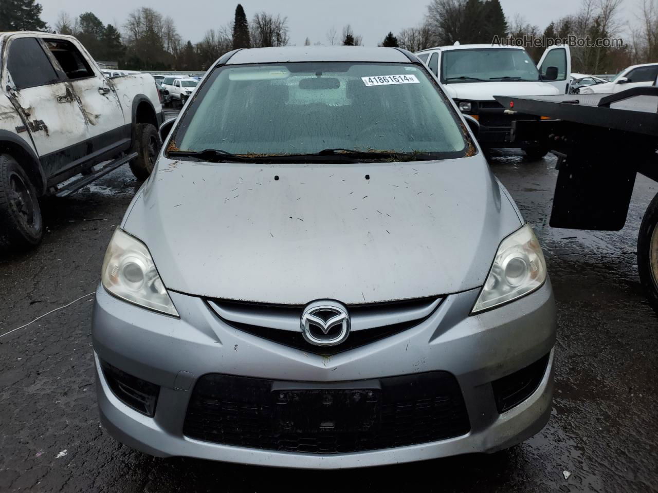 2010 Mazda 5  Silver vin: JM1CR2WL9A0378514