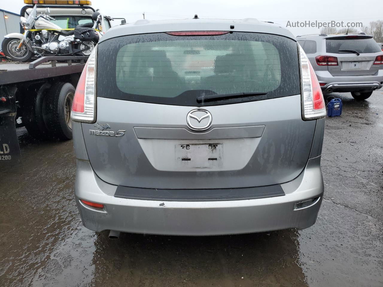 2010 Mazda 5  Silver vin: JM1CR2WL9A0378514