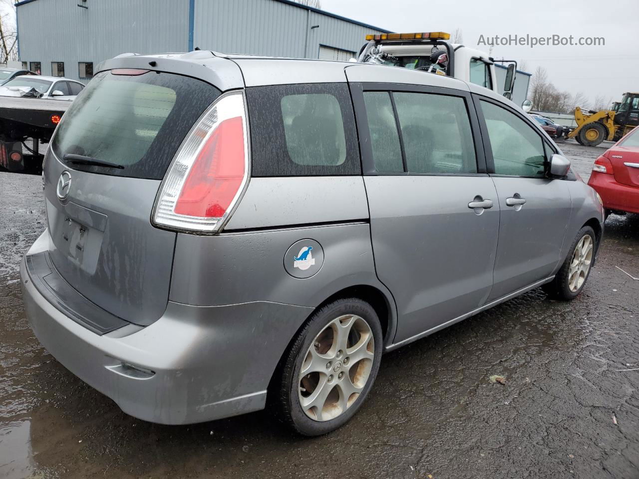 2010 Mazda 5  Silver vin: JM1CR2WL9A0378514