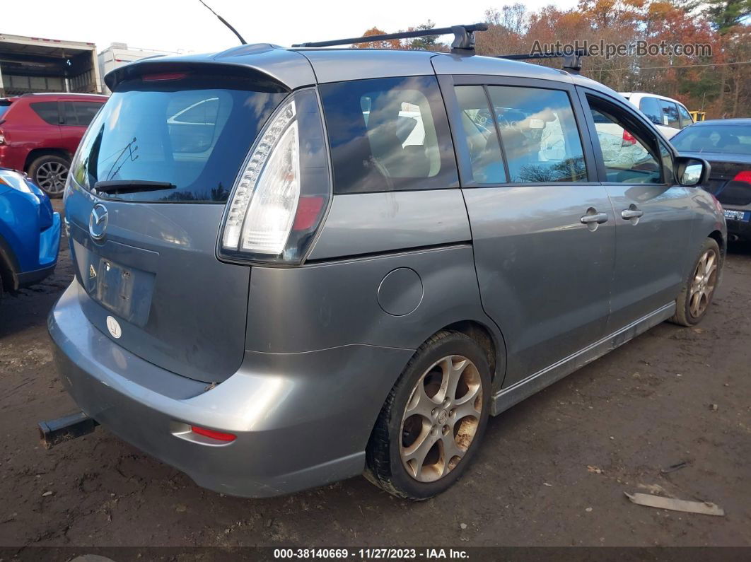 2010 Mazda Mazda5 Grand Touring Silver vin: JM1CR2WL9A0386824