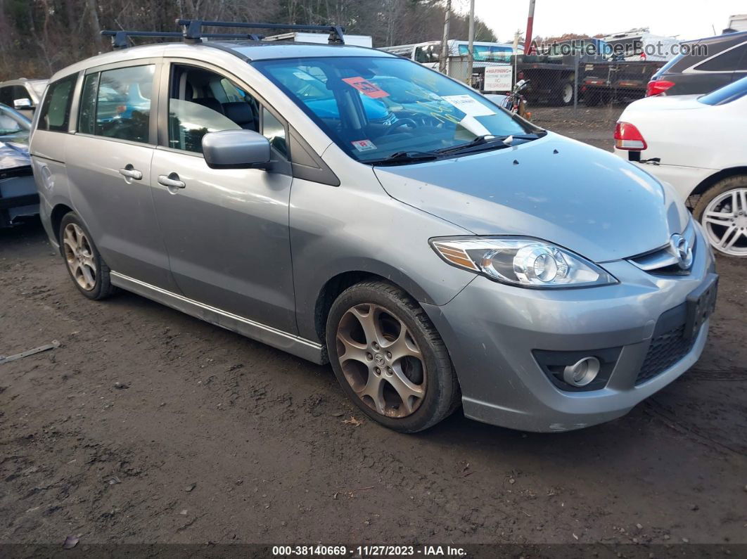 2010 Mazda Mazda5 Grand Touring Silver vin: JM1CR2WL9A0386824