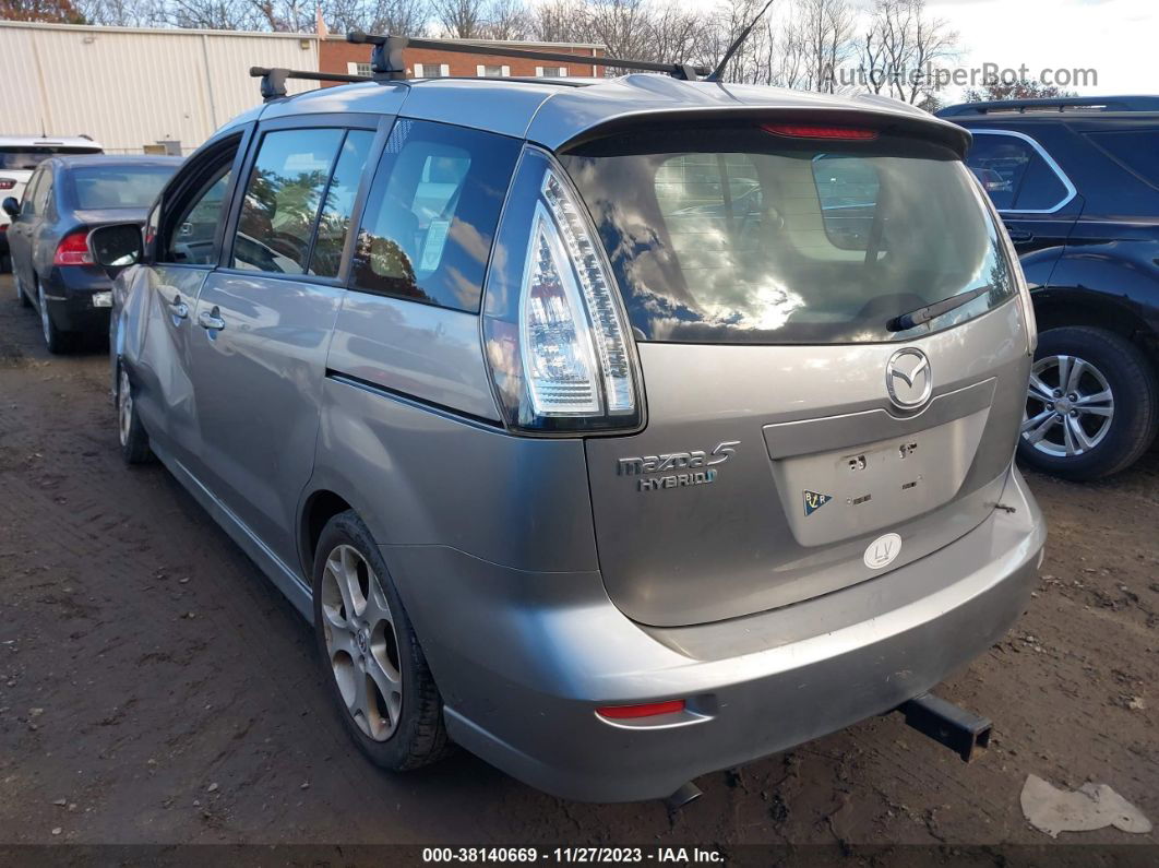 2010 Mazda Mazda5 Grand Touring Silver vin: JM1CR2WL9A0386824