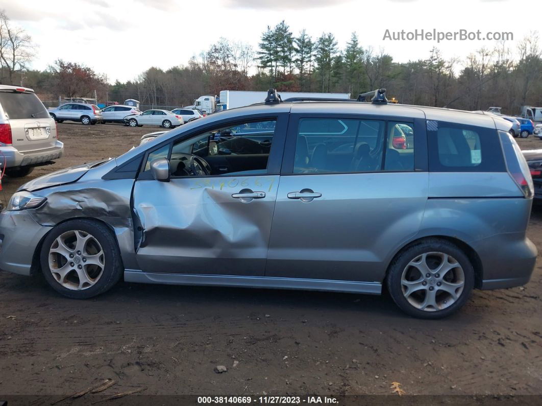 2010 Mazda Mazda5 Grand Touring Silver vin: JM1CR2WL9A0386824