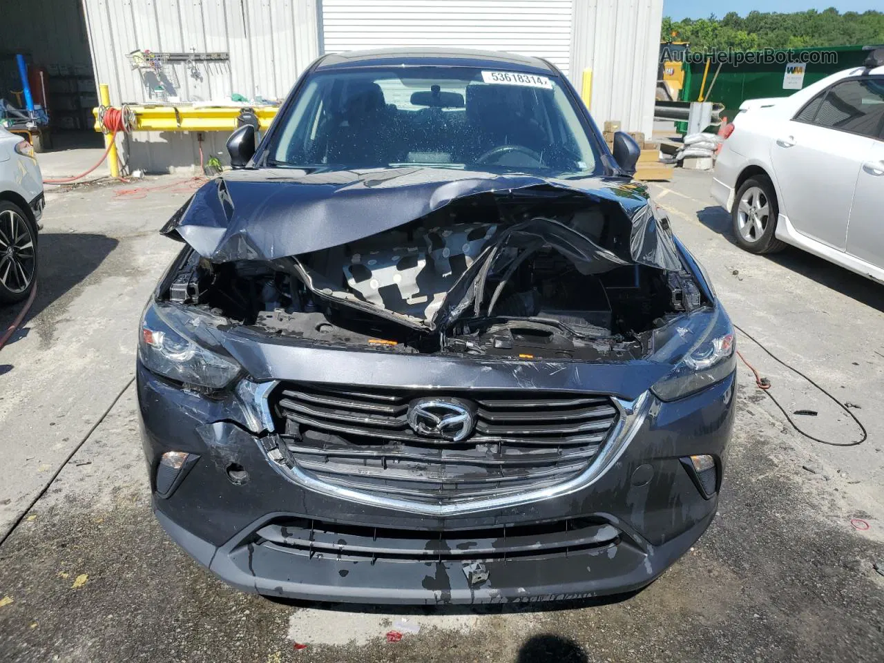 2016 Mazda Cx-3 Sport Gray vin: JM1DKBB75G0105886