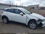 2016 Mazda Cx-3 Sport White vin: JM1DKBB77G0122897