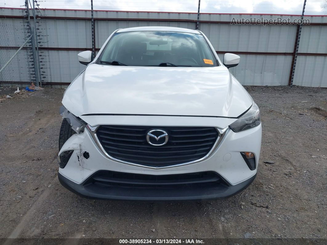 2016 Mazda Cx-3 Sport White vin: JM1DKBB77G0122897