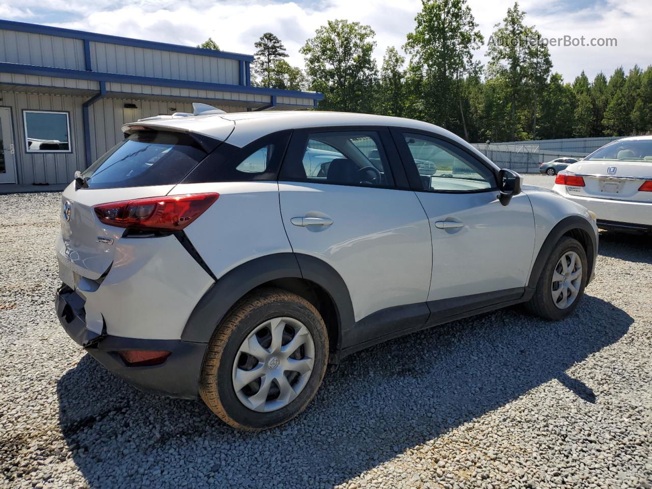 2016 Mazda Cx-3 Sport White vin: JM1DKBB78G0104344