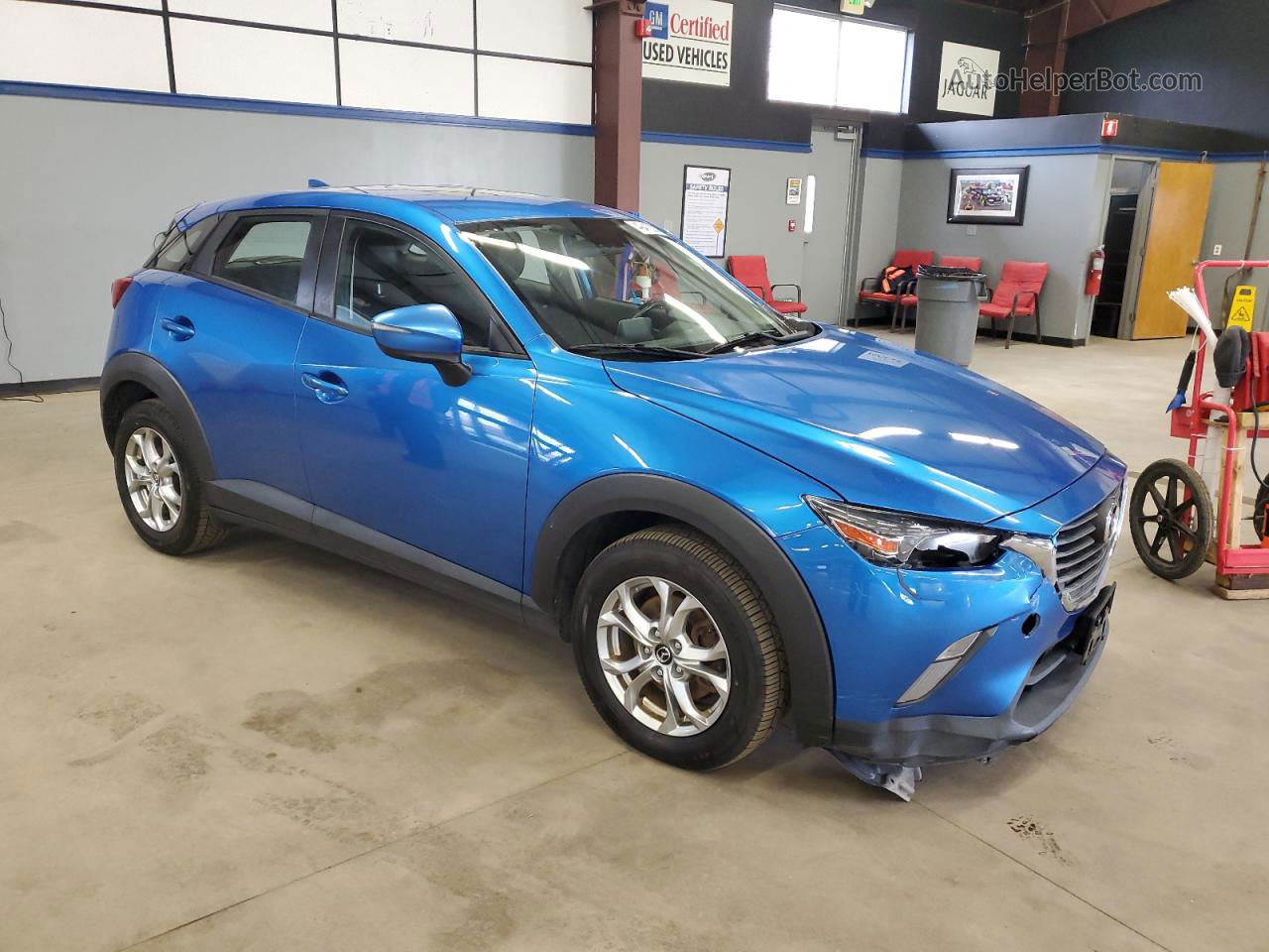 2016 Mazda Cx-3 Touring Синий vin: JM1DKBC71G0103910