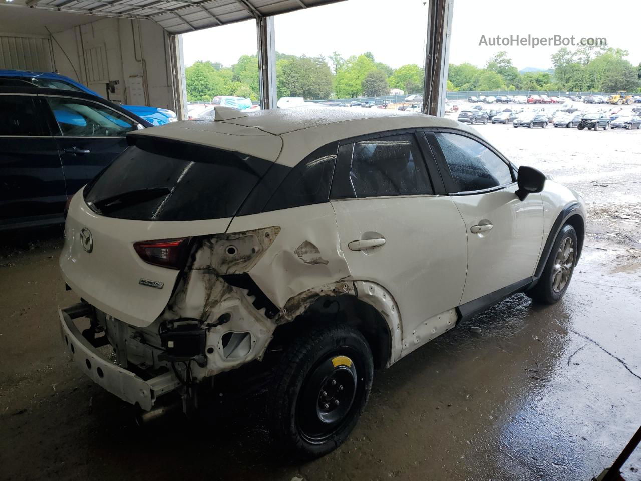 2016 Mazda Cx-3 Touring White vin: JM1DKBC71G0123364