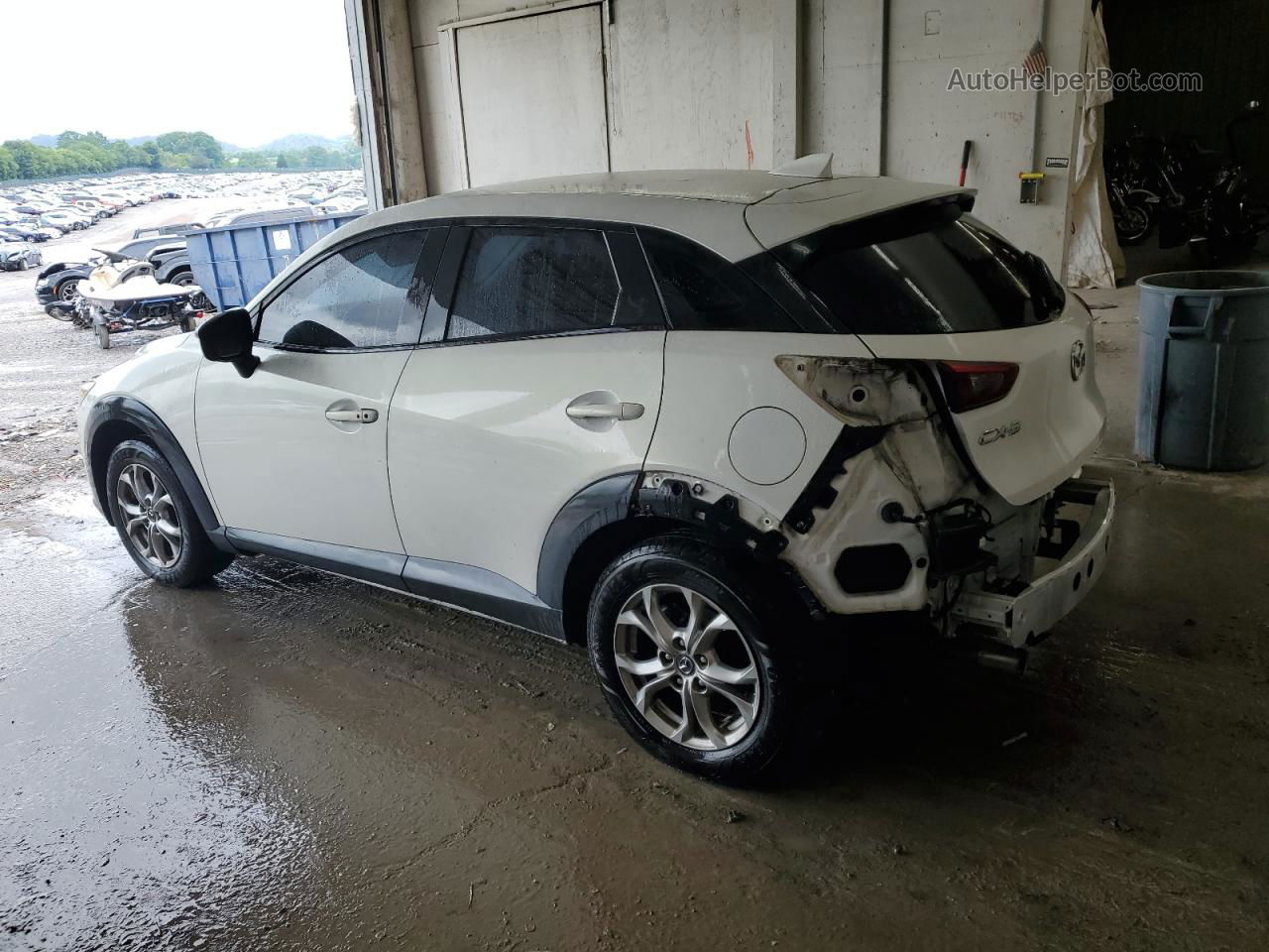 2016 Mazda Cx-3 Touring White vin: JM1DKBC71G0123364