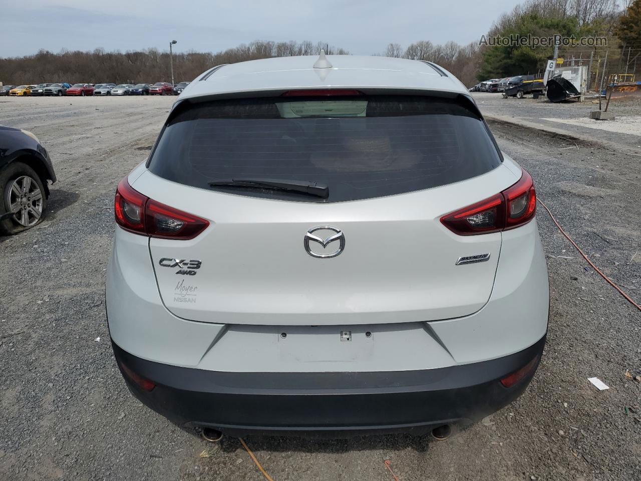 2016 Mazda Cx-3 Touring White vin: JM1DKBC72G0124670