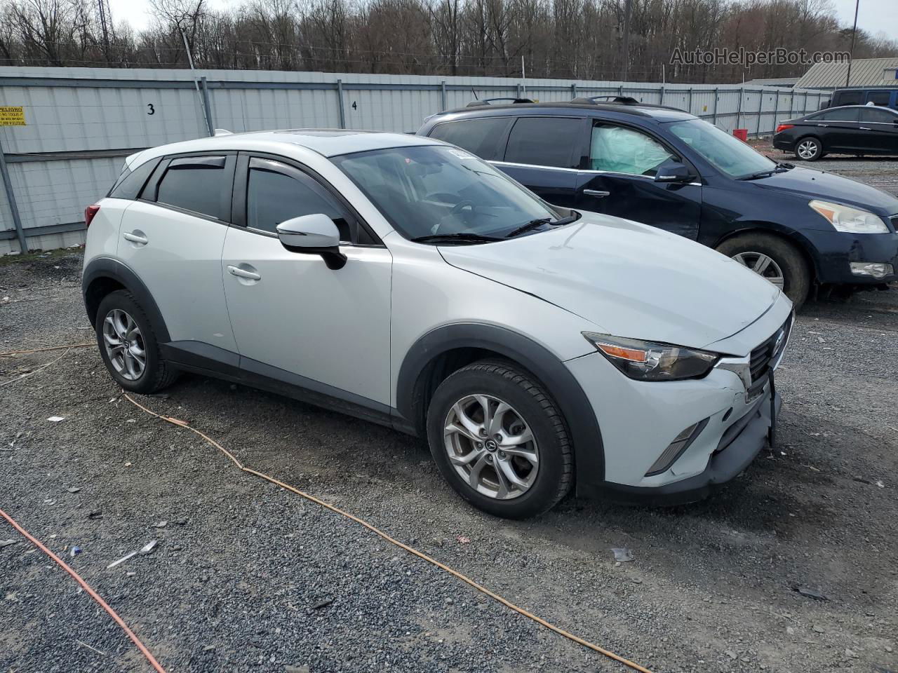 2016 Mazda Cx-3 Touring Белый vin: JM1DKBC72G0124670