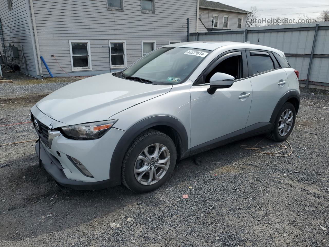 2016 Mazda Cx-3 Touring White vin: JM1DKBC72G0124670