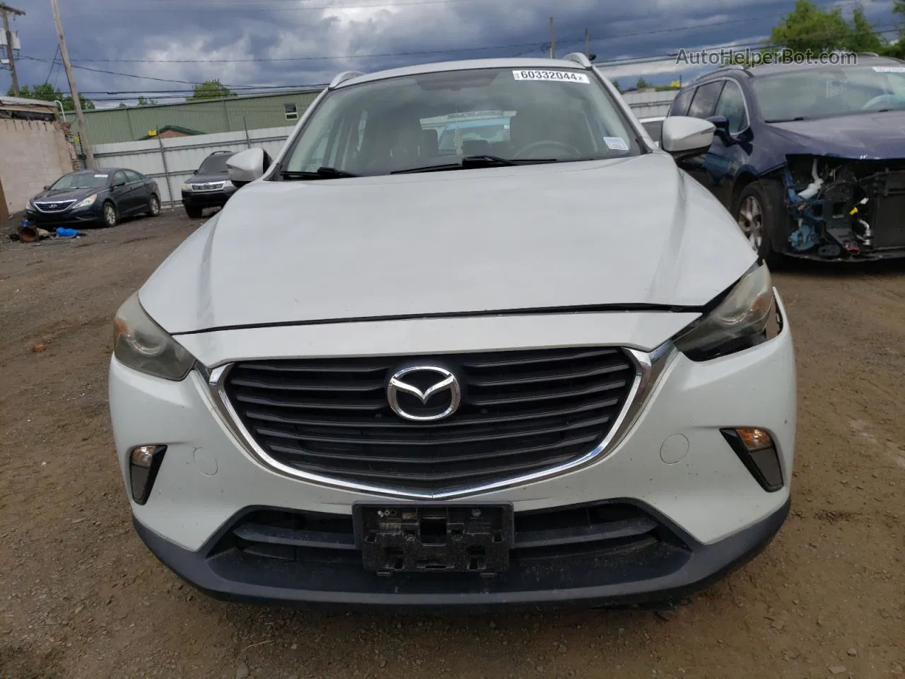 2016 Mazda Cx-3 Touring White vin: JM1DKBC73G0107862