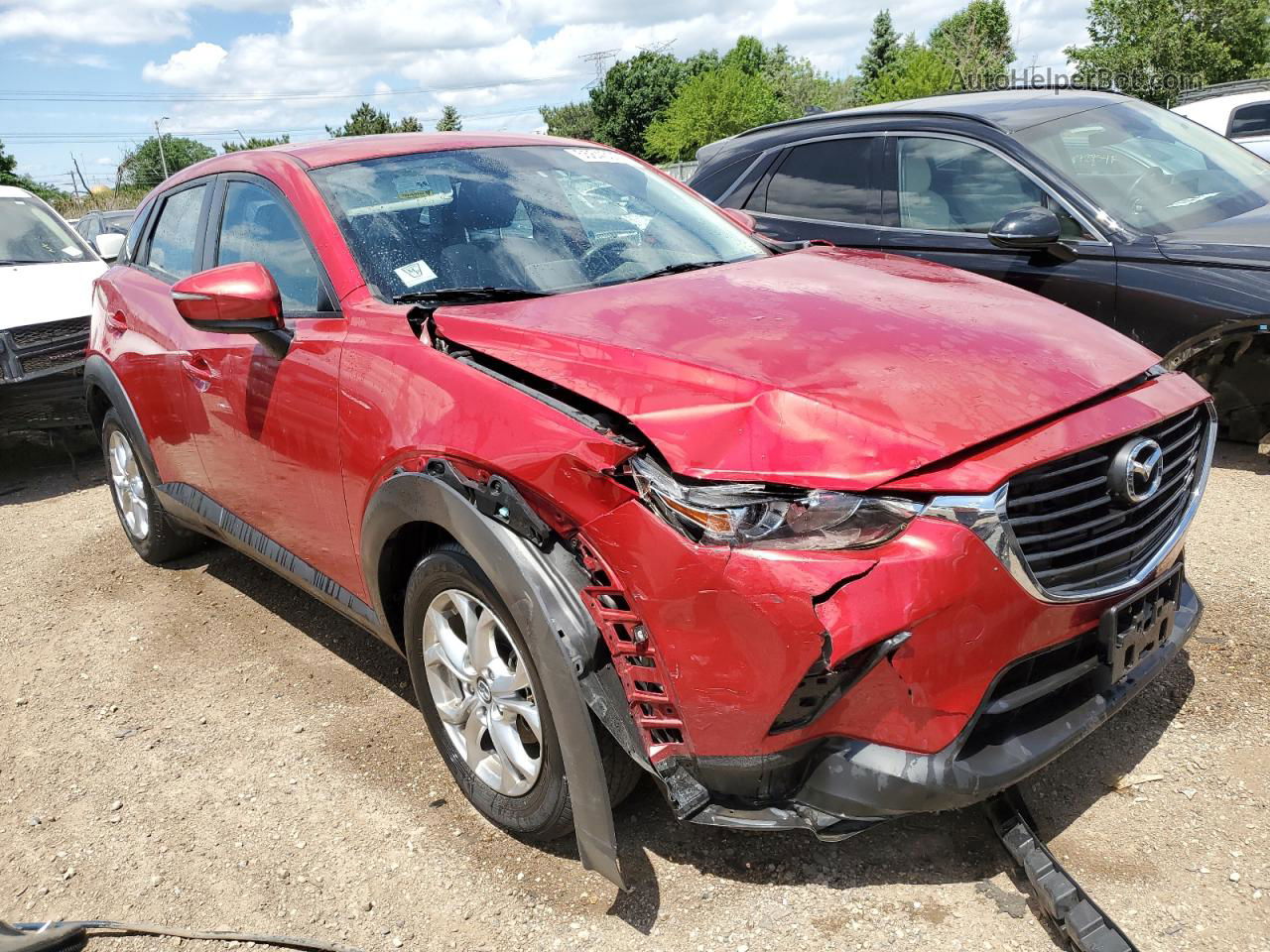 2016 Mazda Cx-3 Touring Red vin: JM1DKBC74G0124203