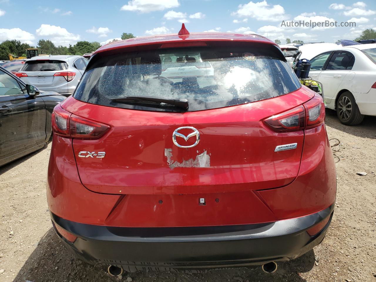 2016 Mazda Cx-3 Touring Red vin: JM1DKBC74G0124203