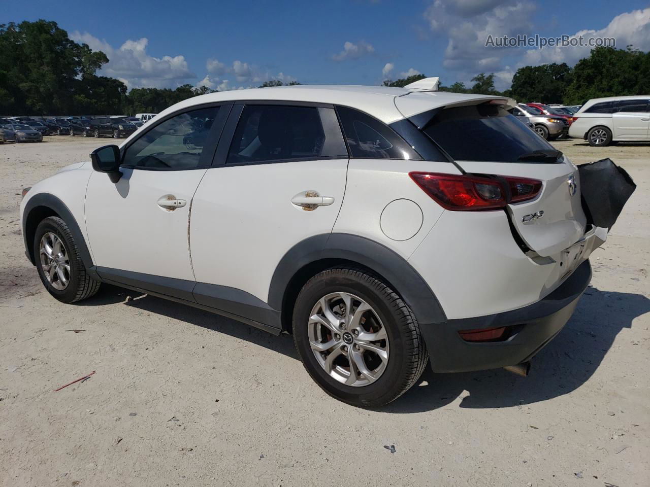 2016 Mazda Cx-3 Touring White vin: JM1DKBC75G0104901