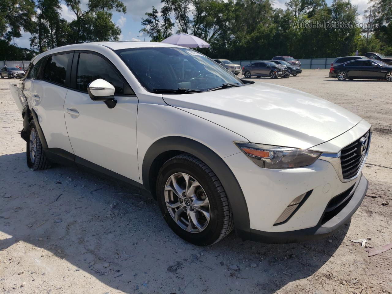 2016 Mazda Cx-3 Touring White vin: JM1DKBC75G0104901