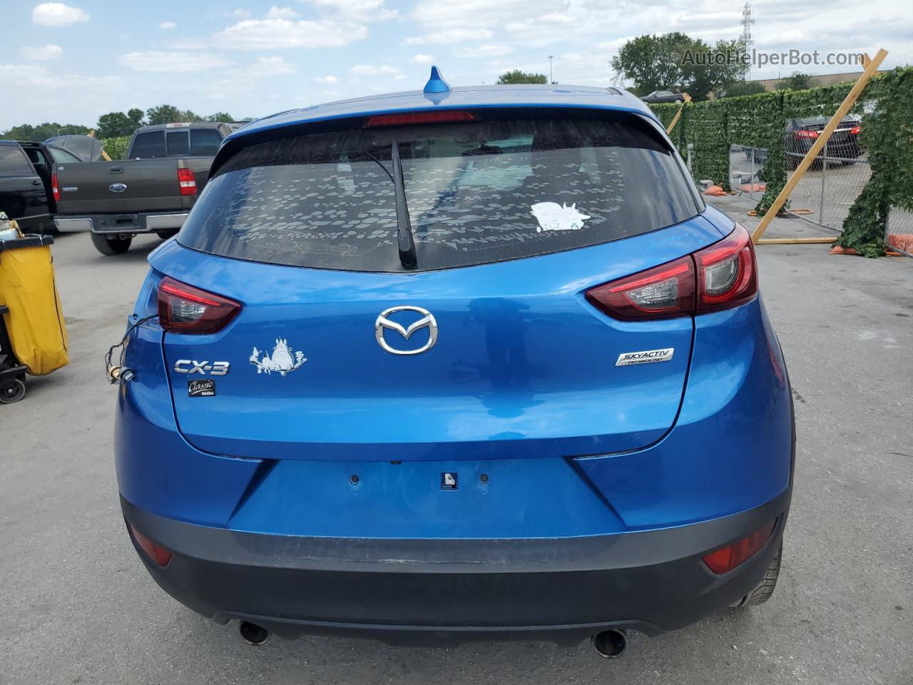 2016 Mazda Cx-3 Touring Blue vin: JM1DKBC76G0109332