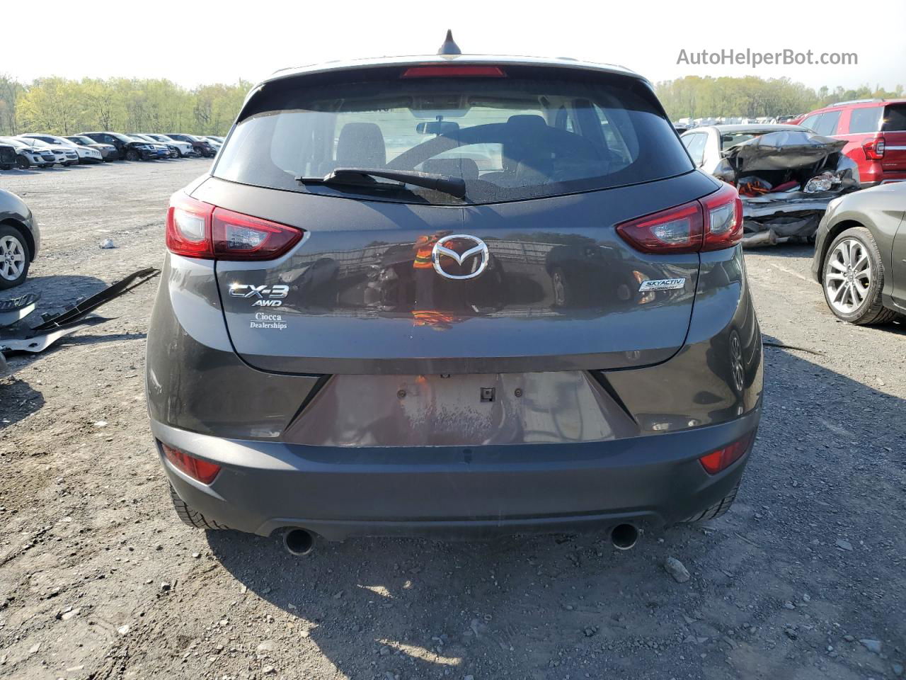 2016 Mazda Cx-3 Touring Серый vin: JM1DKBC76G0113803