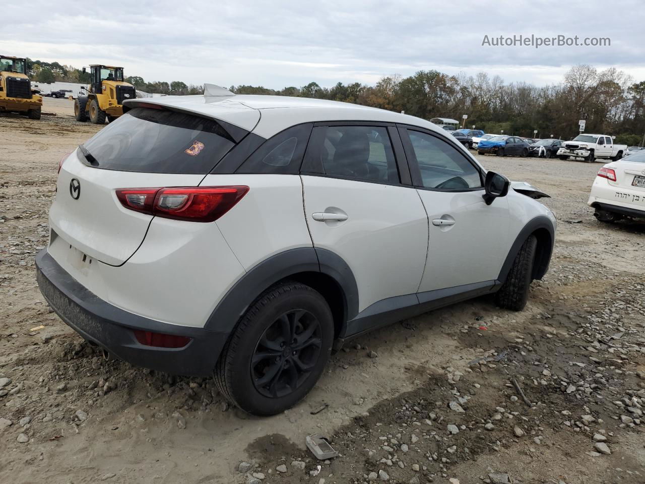 2016 Mazda Cx-3 Touring White vin: JM1DKBC78G0107209