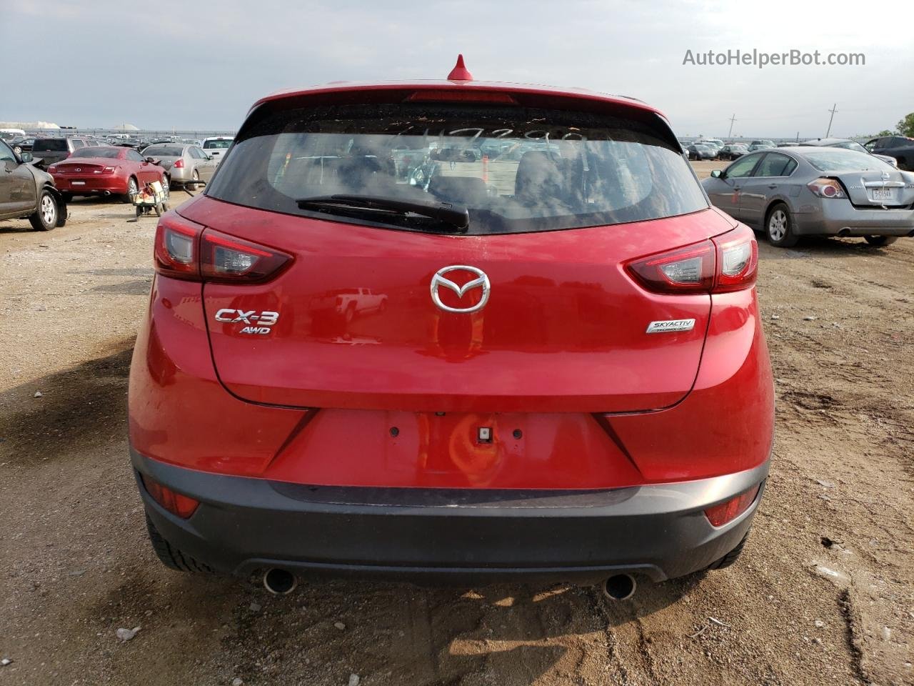 2016 Mazda Cx-3 Touring Красный vin: JM1DKBC78G0117660