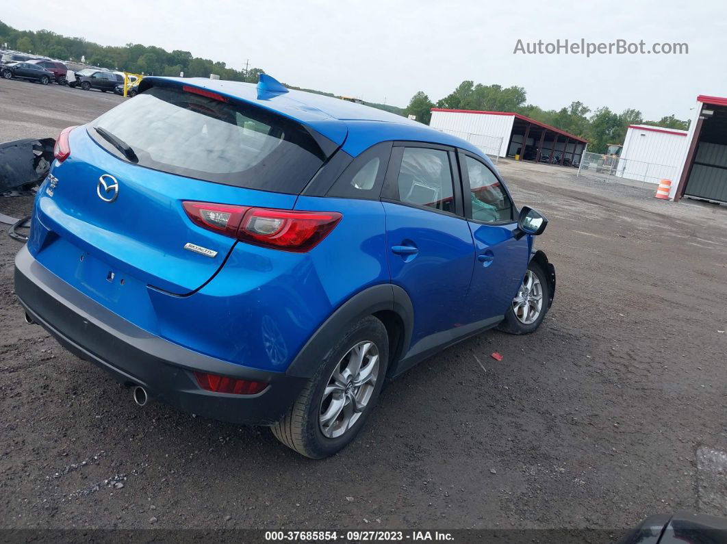 2016 Mazda Cx-3 Touring Blue vin: JM1DKBC79G0116257