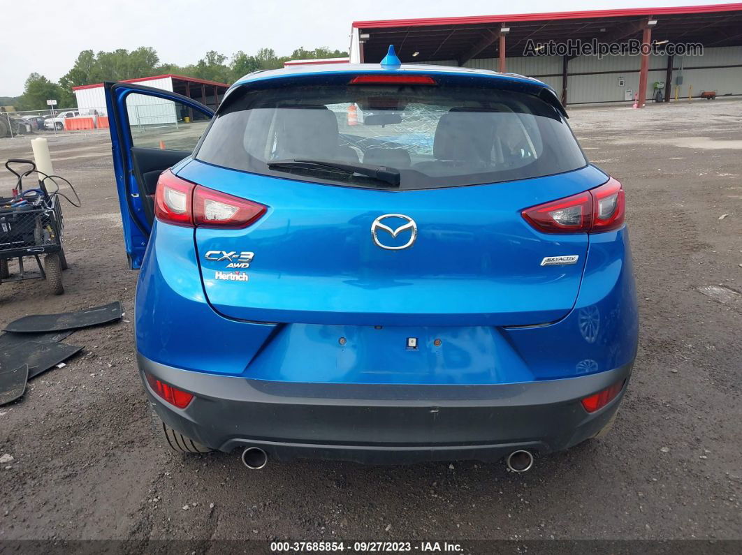 2016 Mazda Cx-3 Touring Blue vin: JM1DKBC79G0116257