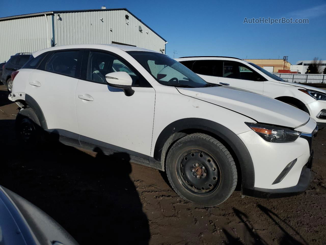 2016 Mazda Cx-3 Touring White vin: JM1DKBC79G0120387