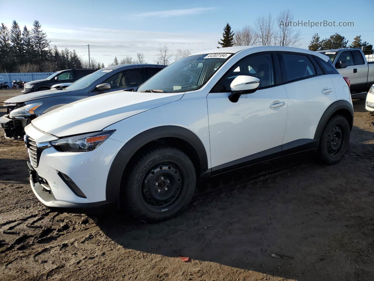 2016 Mazda Cx-3 Touring Белый vin: JM1DKBC79G0120387