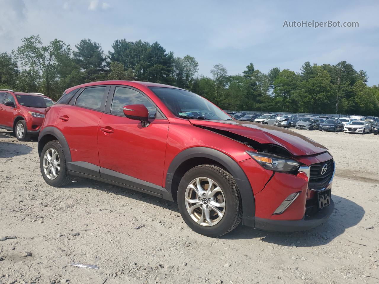 2016 Mazda Cx-3 Touring Red vin: JM1DKBC79G0120714