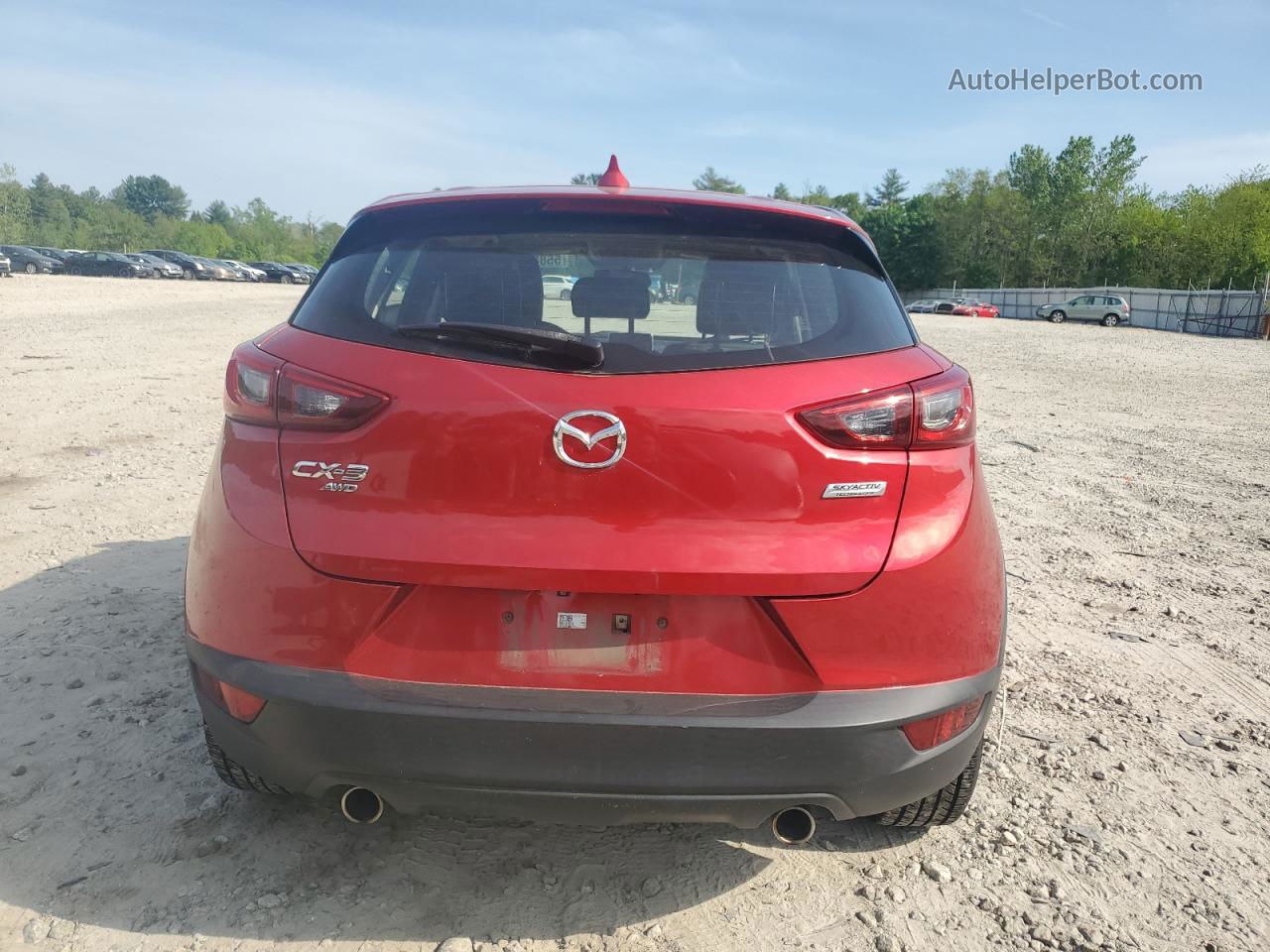 2016 Mazda Cx-3 Touring Red vin: JM1DKBC79G0120714