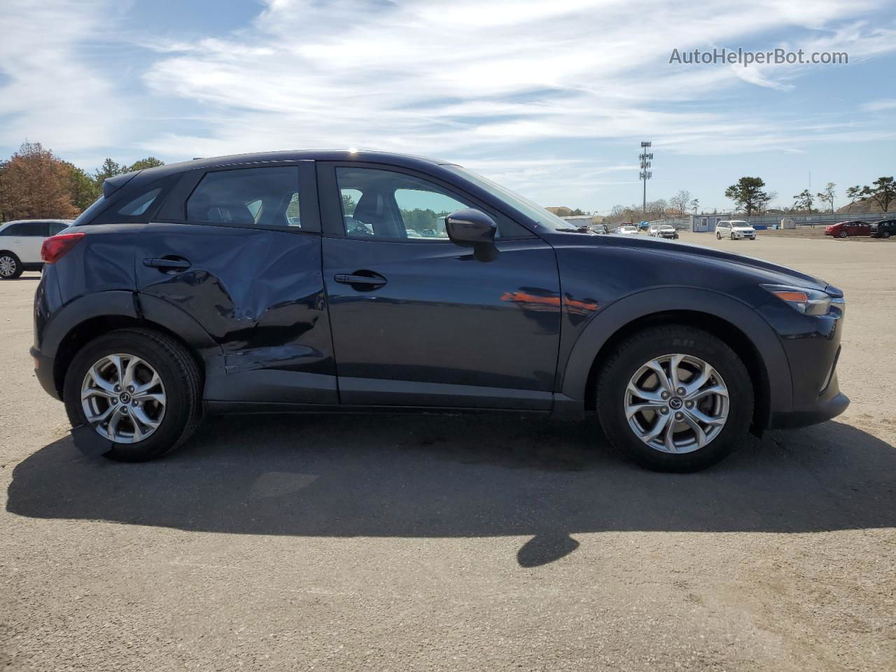 2016 Mazda Cx-3 Touring Blue vin: JM1DKBC79G0123791